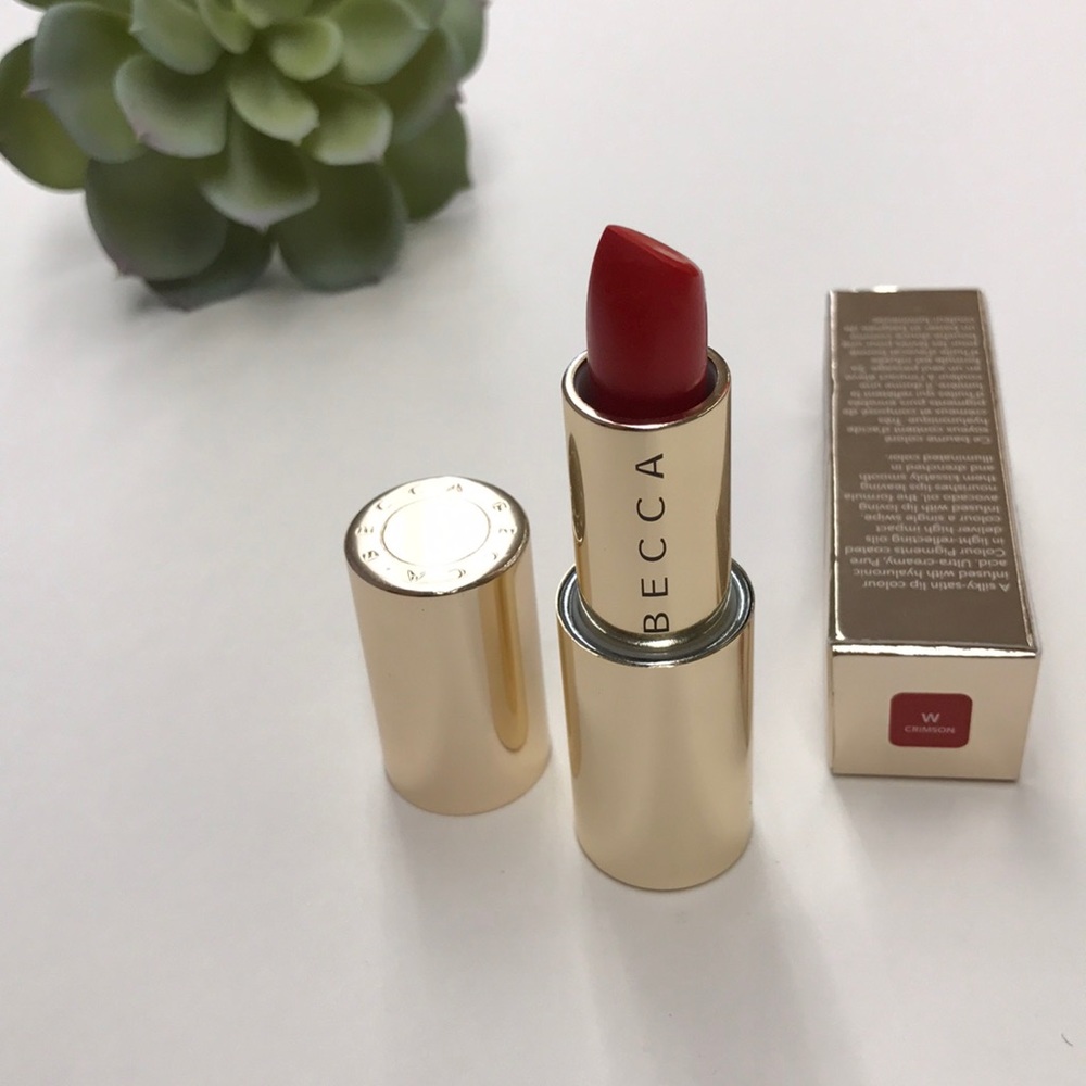 🆕BECCA-Lipstick Love-Crimsom - Picture 4 of 6